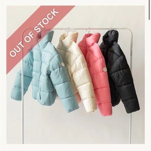 Jilly Box BLUE Avalon Fuffer Jacket